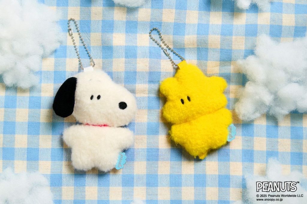 PEANUTS】スヌーピー ほわっとマスコット/ウッドストック ほわっと
