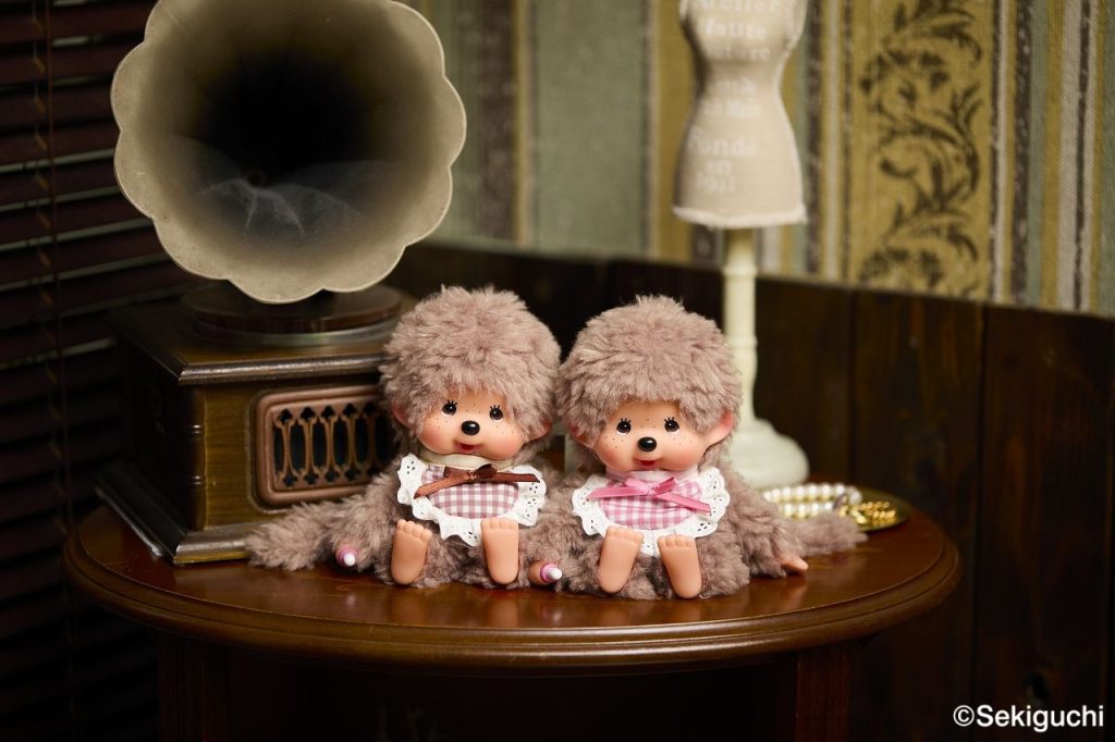 モンチッチ】もこもこスウィートブラウン モンチッチ ブラウン/ピンク