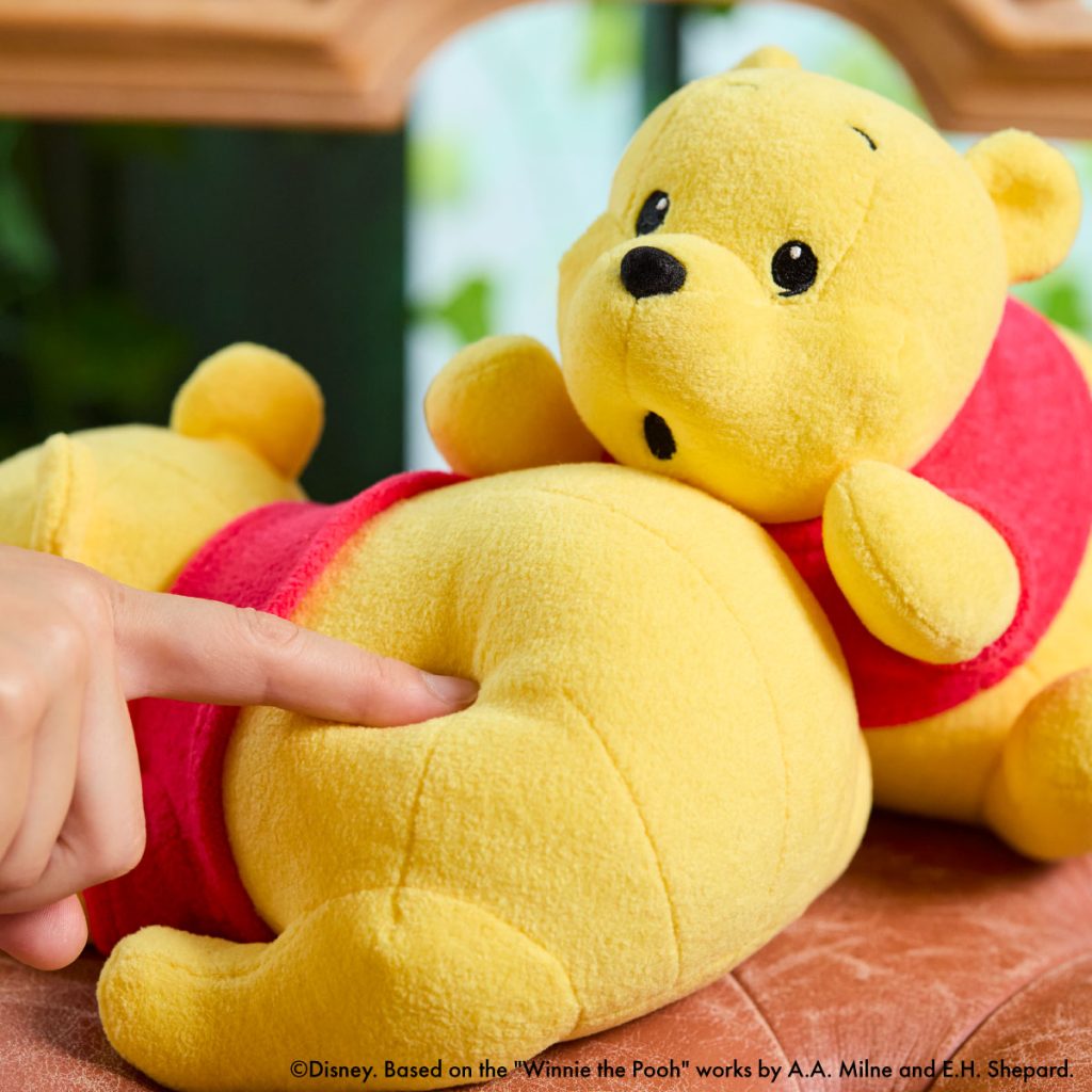 ディズニー】おしりもっちりぬいぐるみ/プーさん | ぬいぐるみのセキグチ