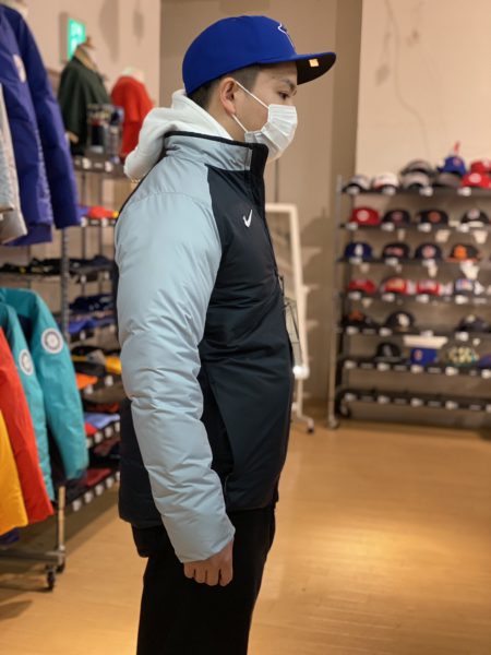 MLB選手着用モデルフルジップジャケットの全サイズを着用してみました