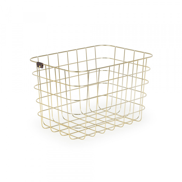 ワイヤーバスケット M / ゴールドMOHEIM（モヘイム） | 公式通販 家具