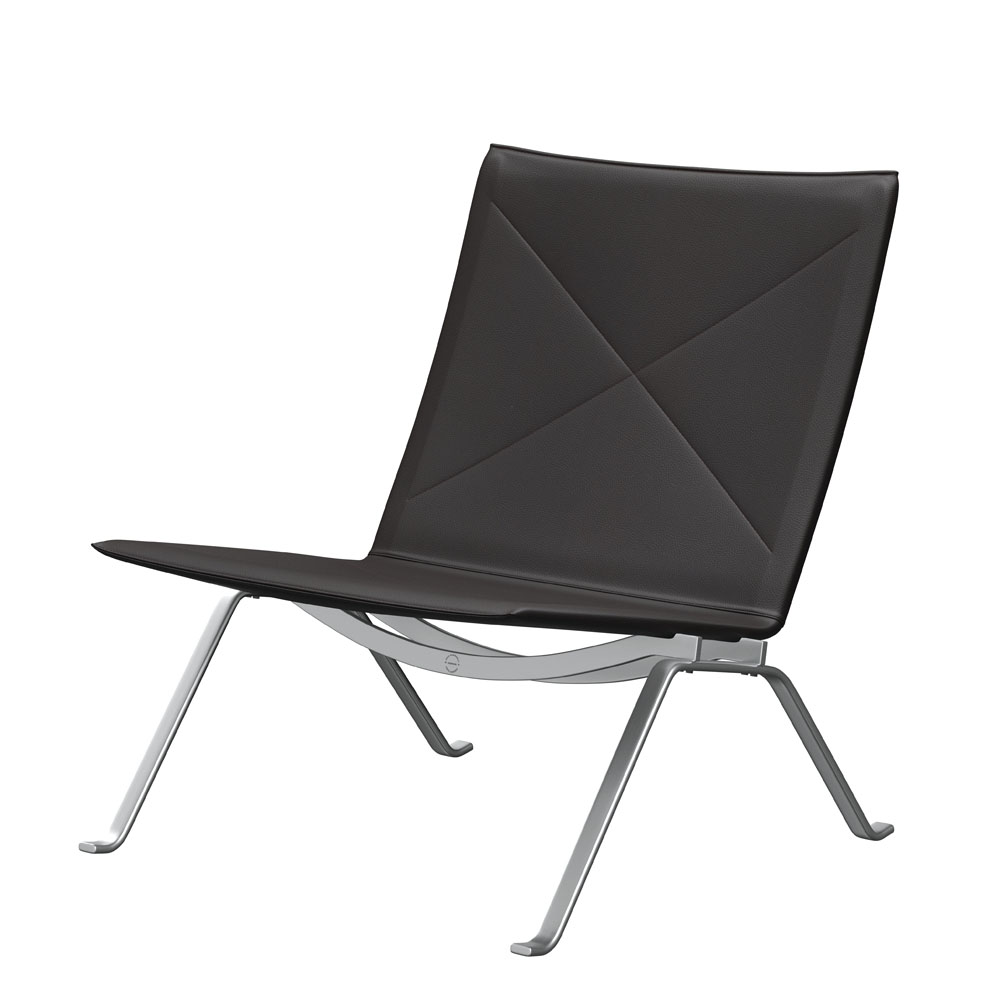 PK22 / オーラレザー ブラックブラウンFRITZ HANSEN（フリッツ