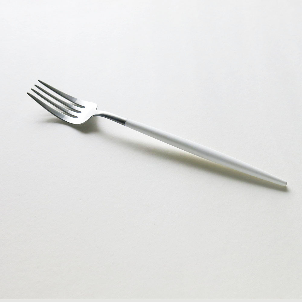 ディナーフォーク ゴア GOA / ホワイト×シルバーCutipol（クチポール