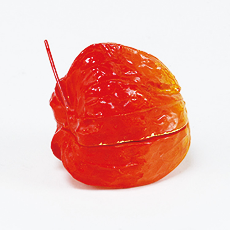 茶道具 酸漿香合 乾漆 畦地粒俵 香合