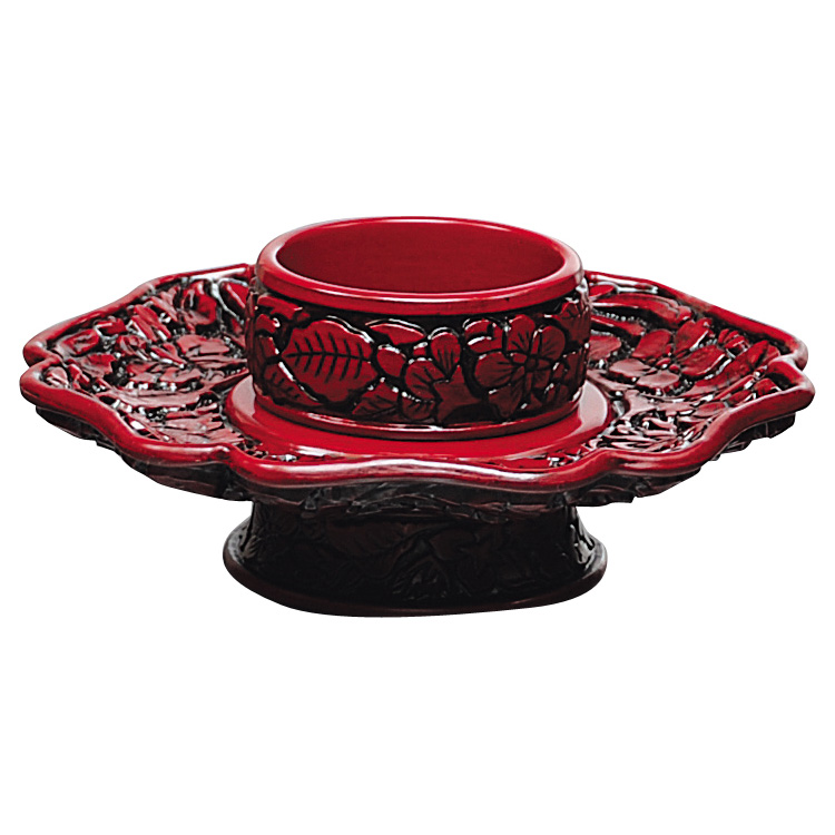 茶道具 天目台（てんもくだい） 倶利天目台 (樹脂製) 中村湖彩