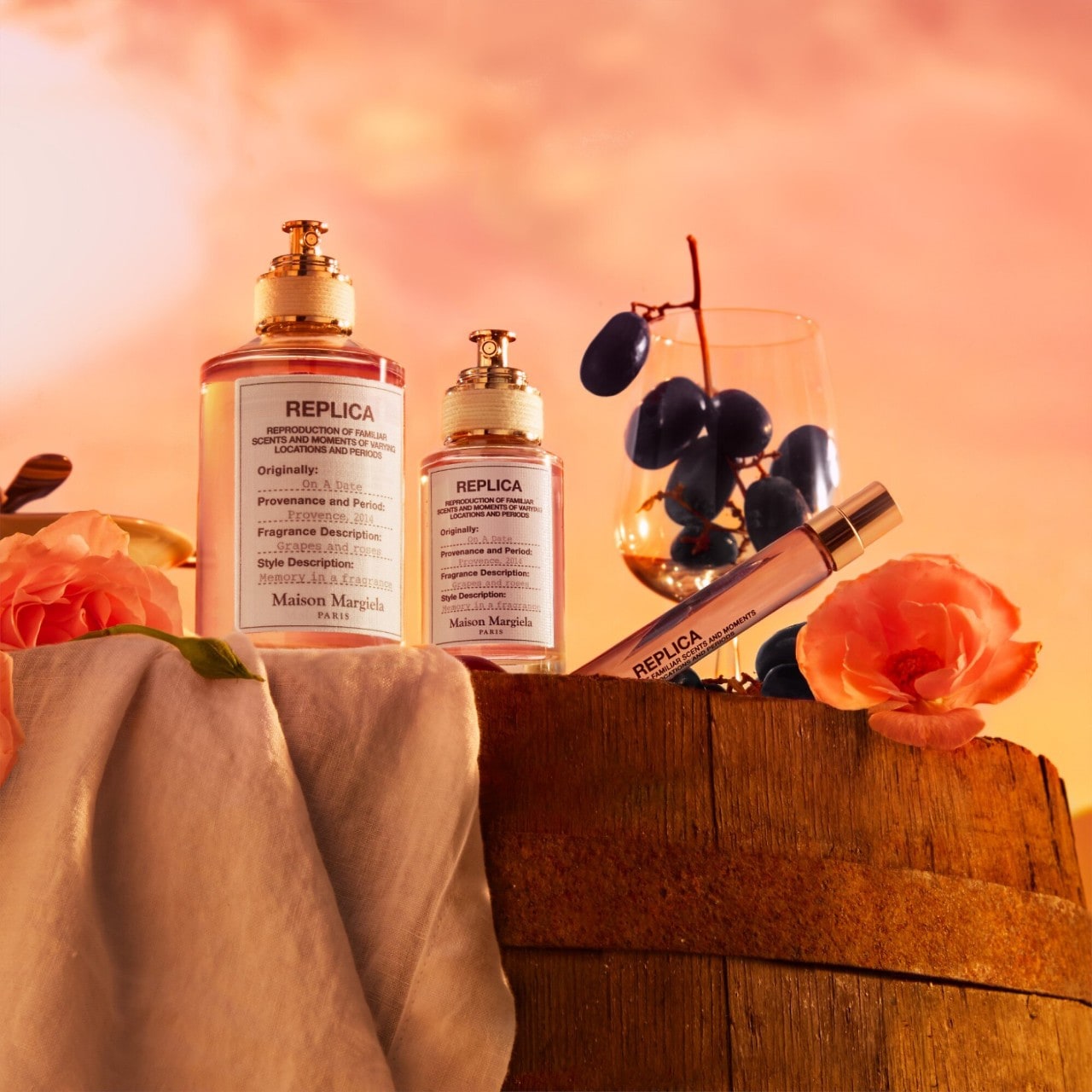 REPLICA' On A Date Eau de Toilette with Rose & Black Currant