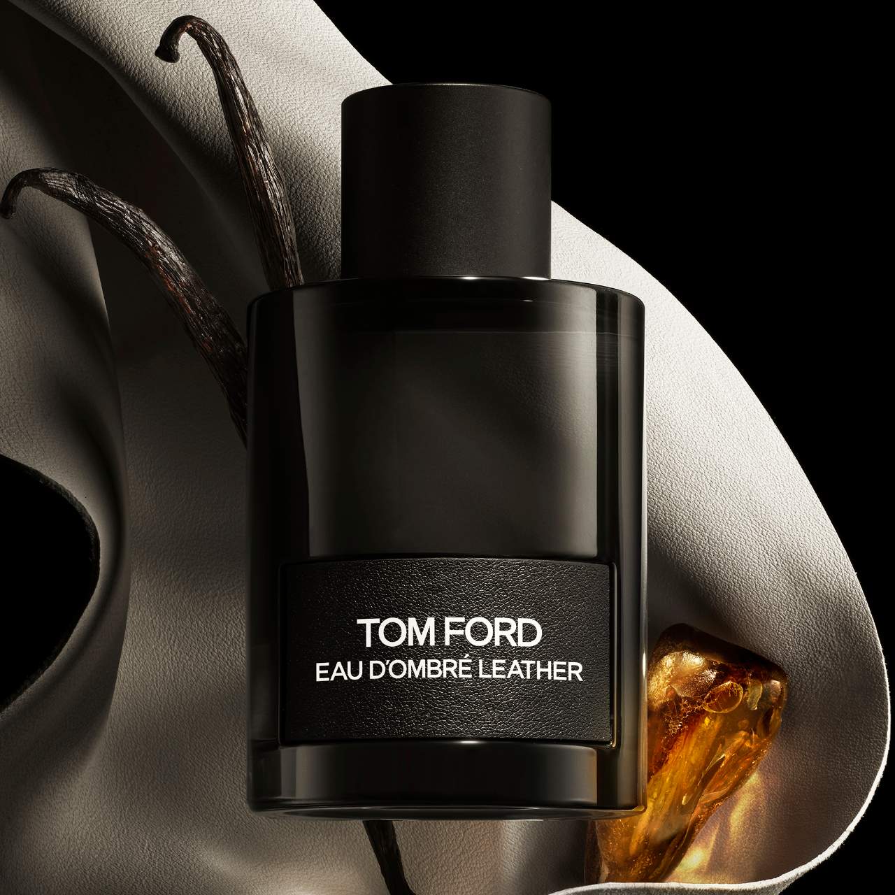 Eau d'Ombre Leather Eau de Toilette with Vanilla & Amber - TOM