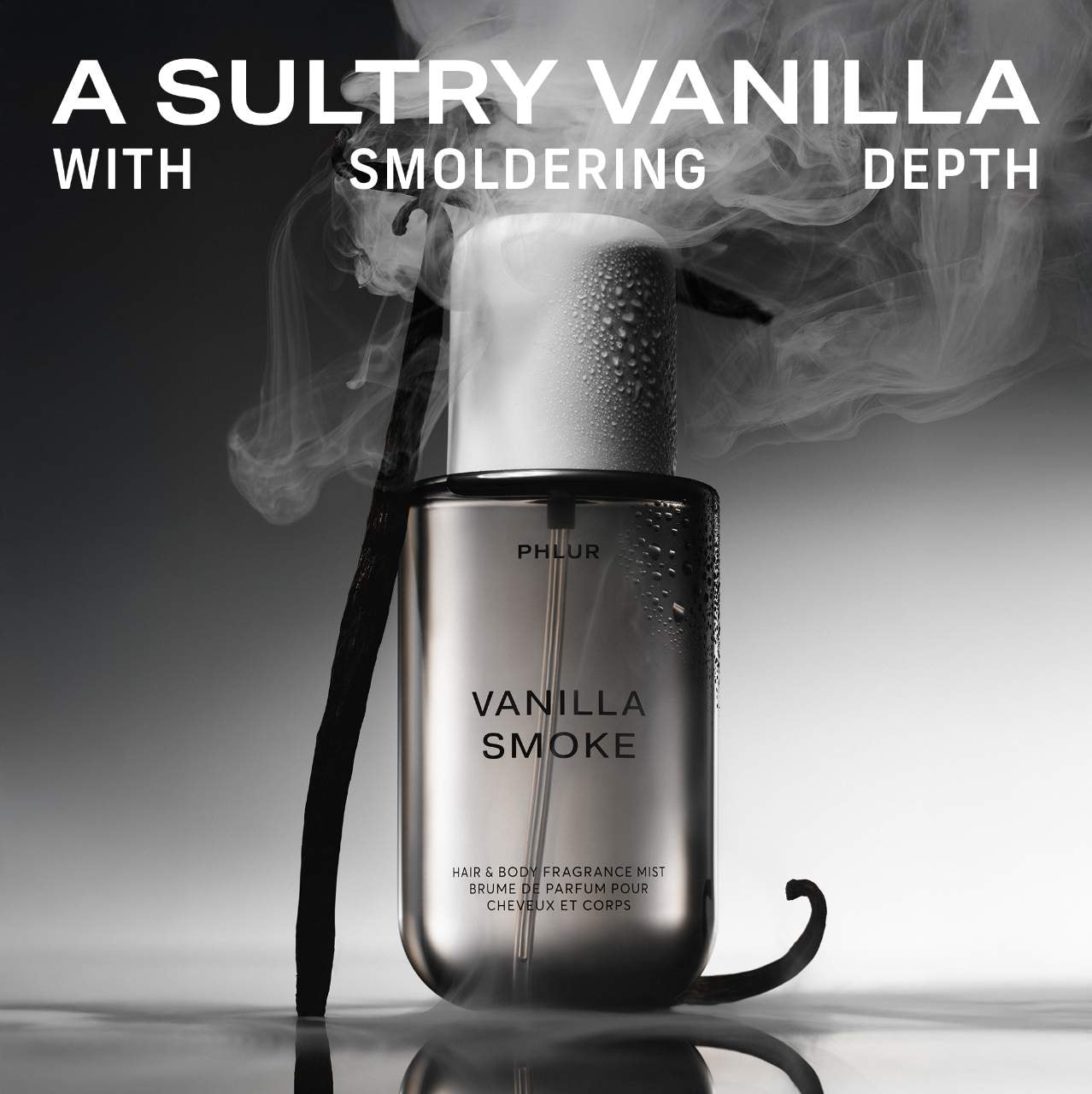 Mini Vanilla Smoke Body & Hair Fragrance Mist - PHLUR | Sephora