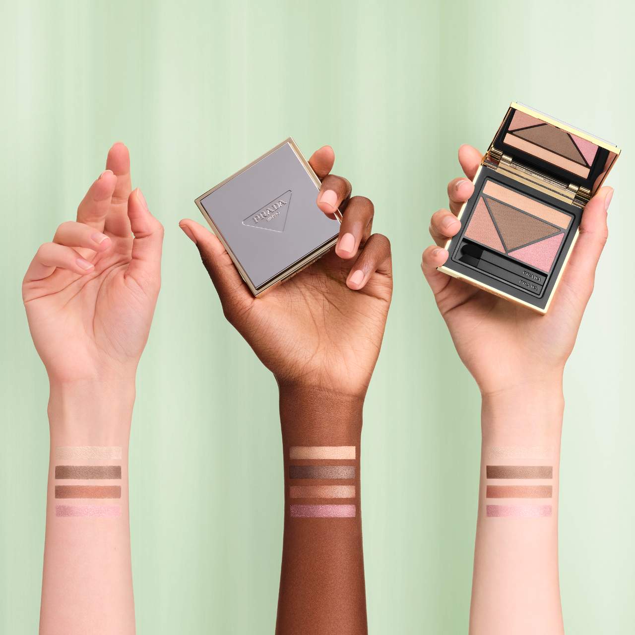 Dimensions Multi-Effect Refillable Eyeshadow Palette - Prada | Sephora