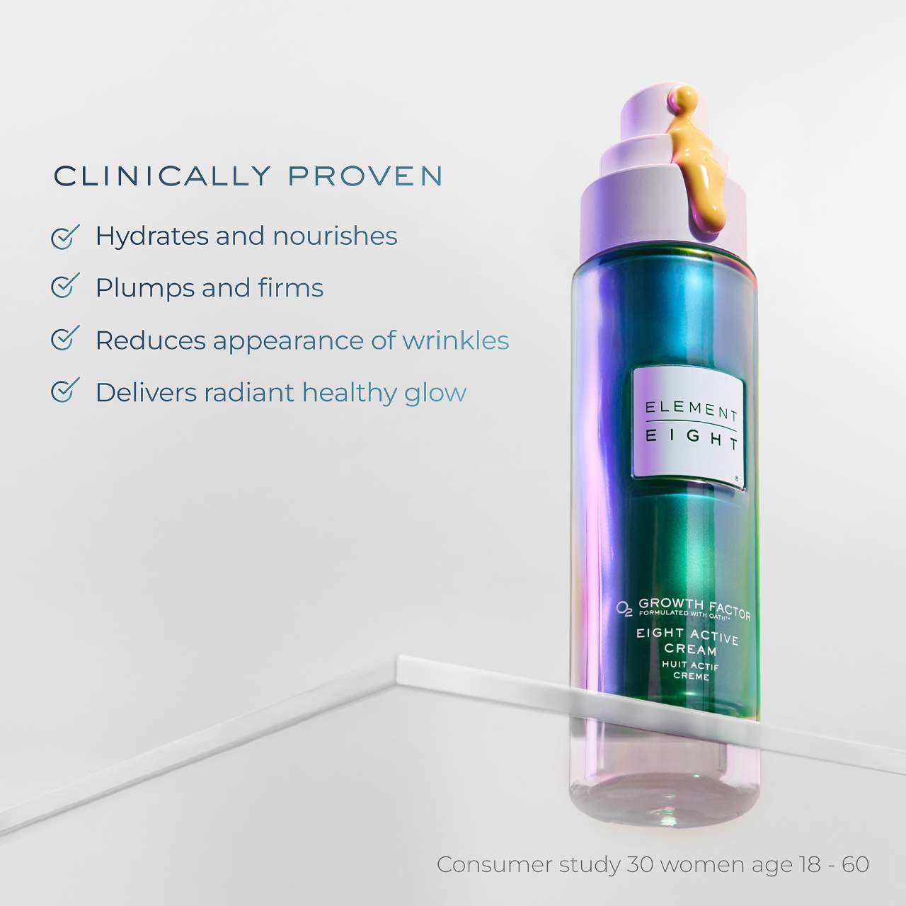 O2 Growth Factor Eight Active Brightening & Firming Cream