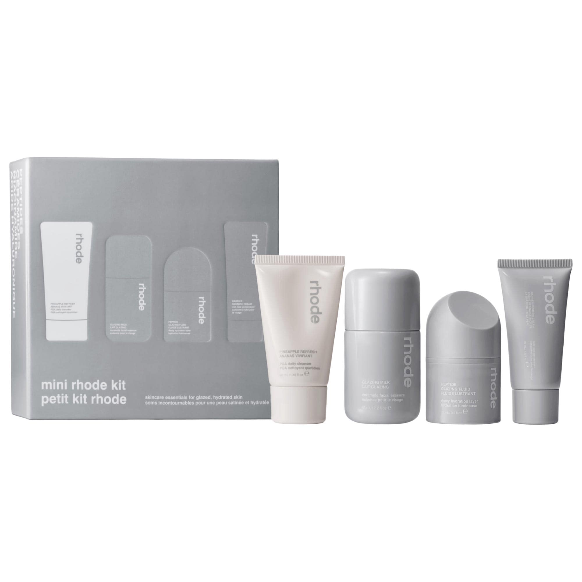 Mini Rhode Kit Glazed Skincare Essentials - rhode | Sephora