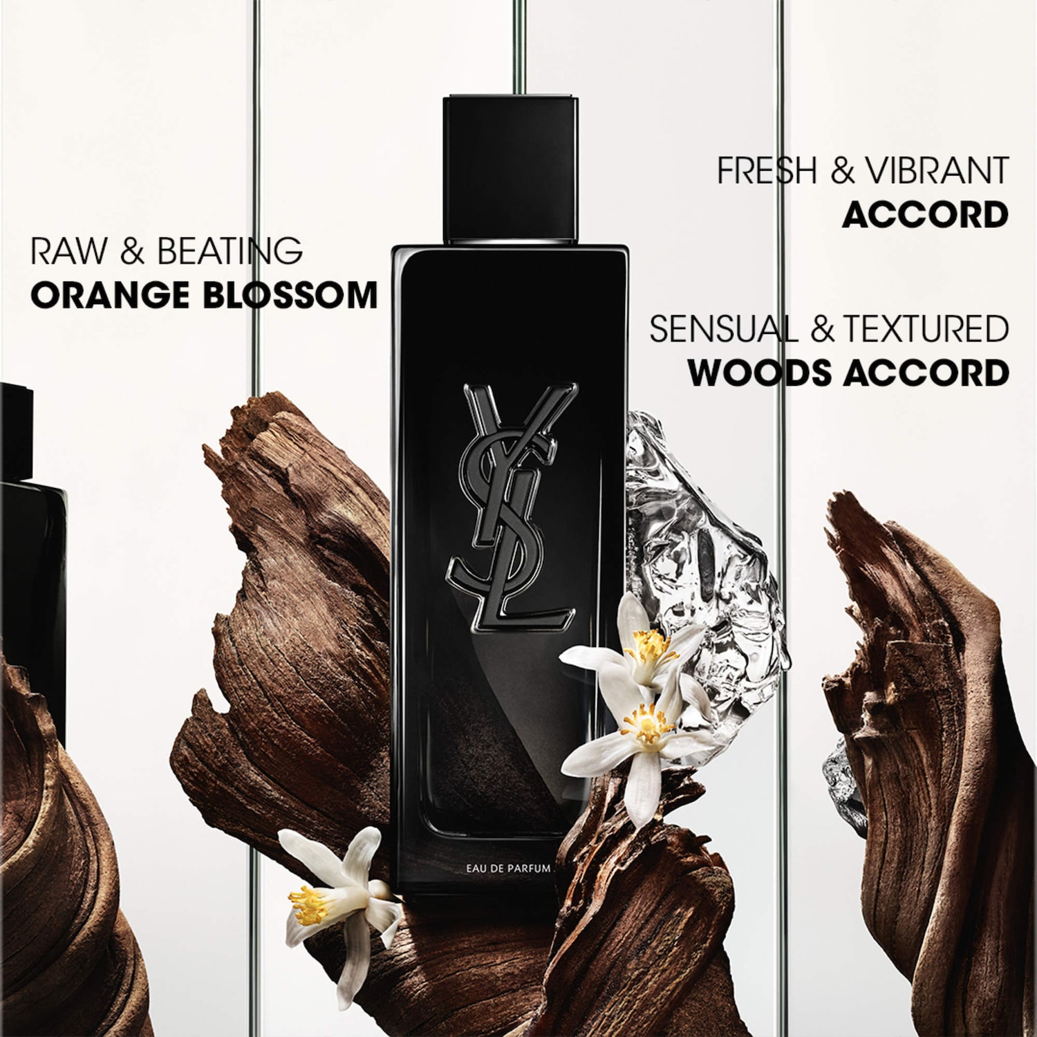 MYSLF Eau de Parfum with Fresh Accord & Warm Woods - Yves Saint