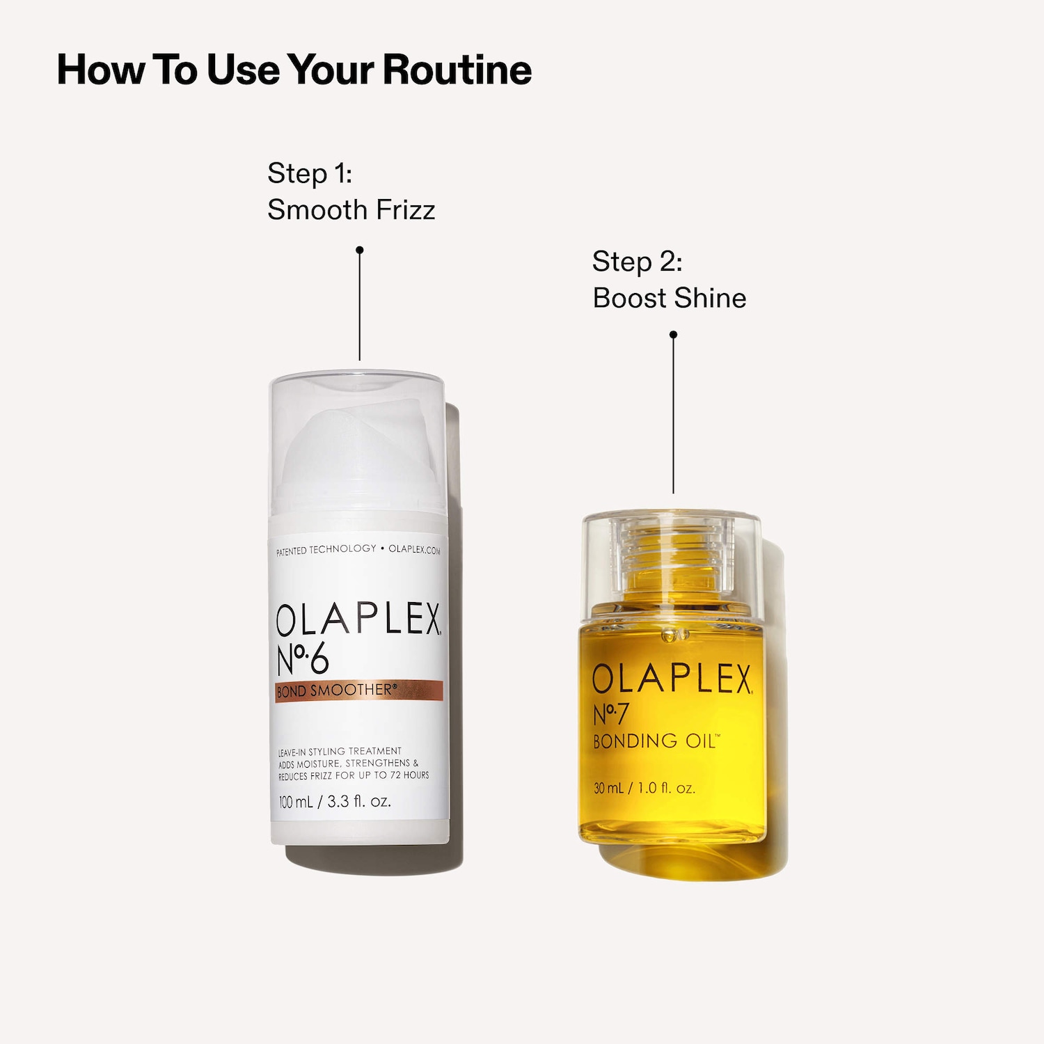 No.6 Styling Cream & No.7 Hair Oil Frizz Control Gift Set