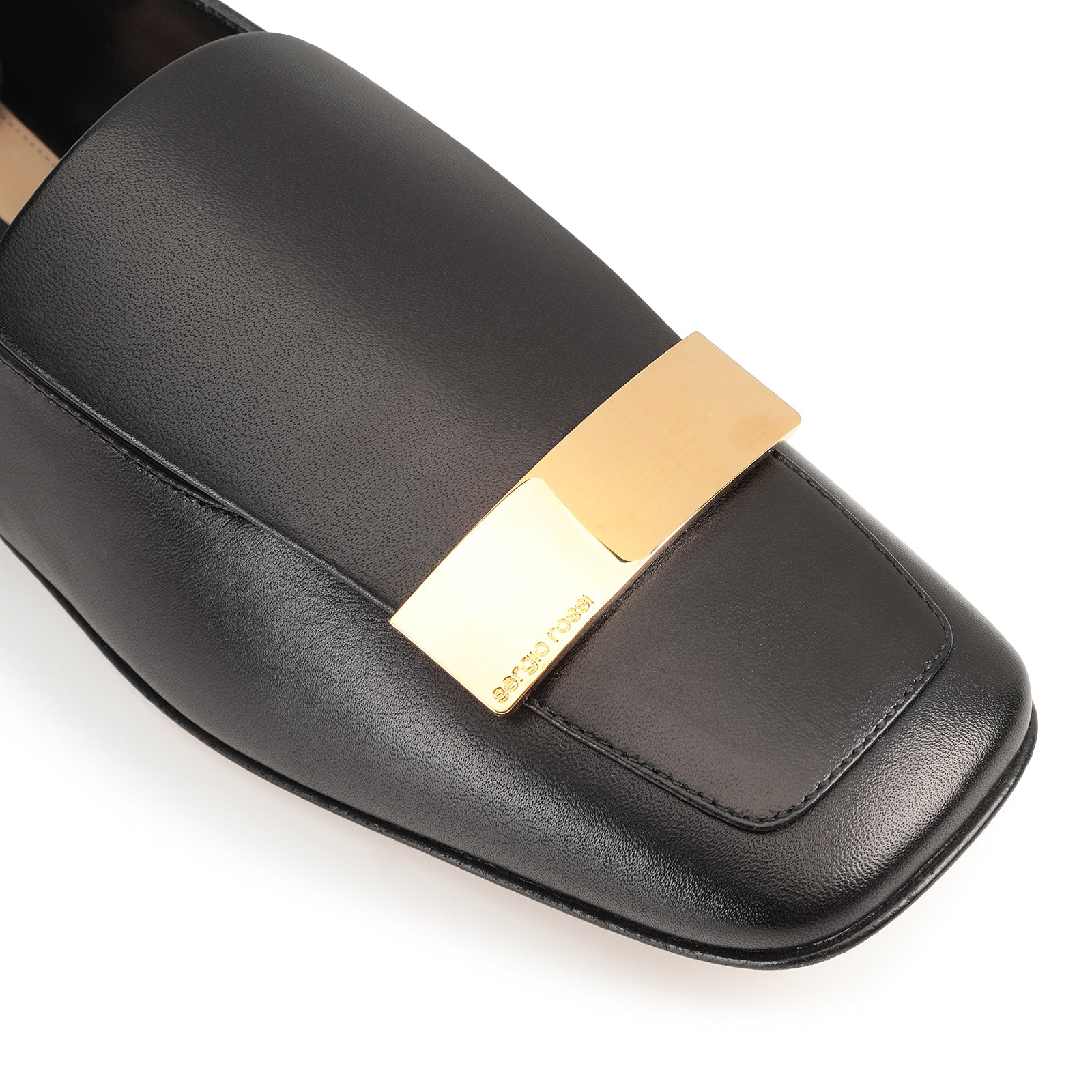 sr1 Slipper - Black | Sergio Rossi