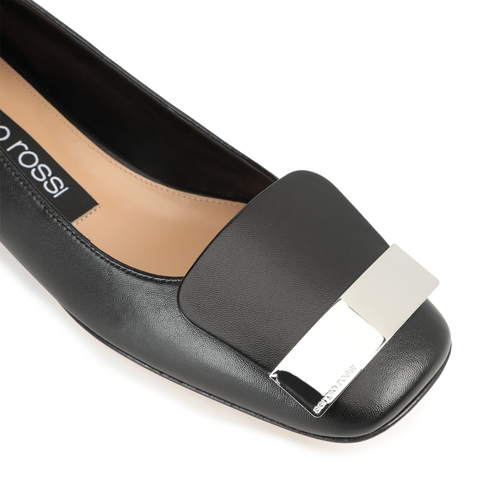 sr1 - バレリーナフラット Black | Sergio Rossi