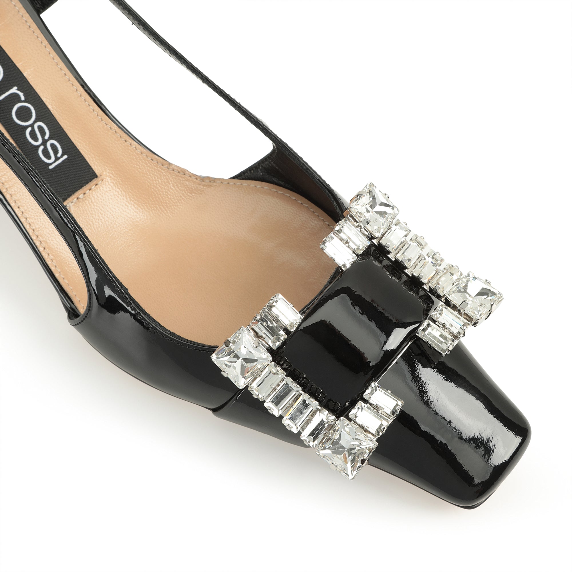 sr Twenty Slingback - Black | Sergio Rossi