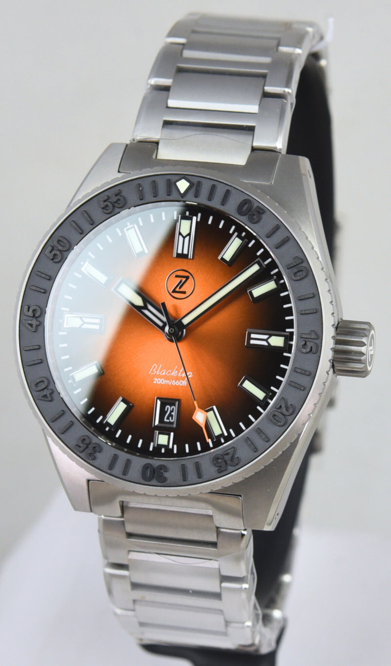 Zelos Blacktip TI Burnt Orange (Pre-owned) - SeriousWatches.com