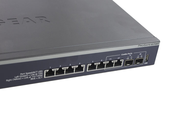 Netgear ProSAFE XS708T Review: Quiet 8 port 10Gbase-T switch