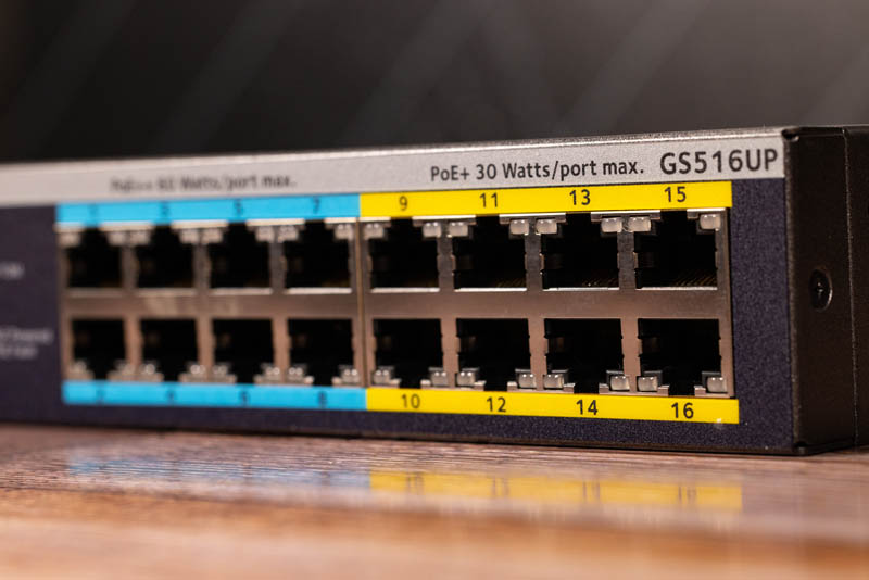 Netgear GS516UP Review 16-port 380W PoE+ and PoE++ Unmanaged Switch