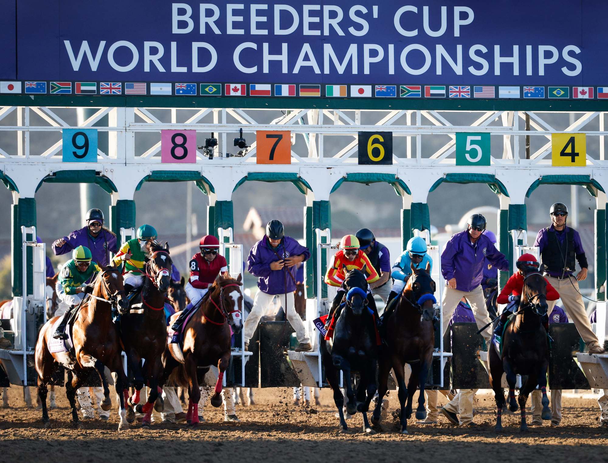 Breeders' Cup consensus picks for Saturday, Nov. 1, 2025, at Del