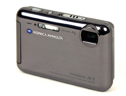 Konica Minolta's DiMAGE X1; Shirt Pocket-Sized 8-Megapixel Digicam