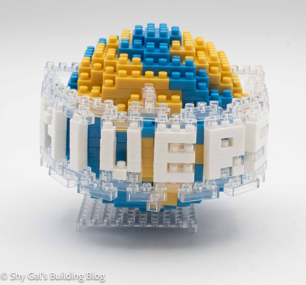 Review of nanoblock Universal Globe - Shy Gal's Building Blog