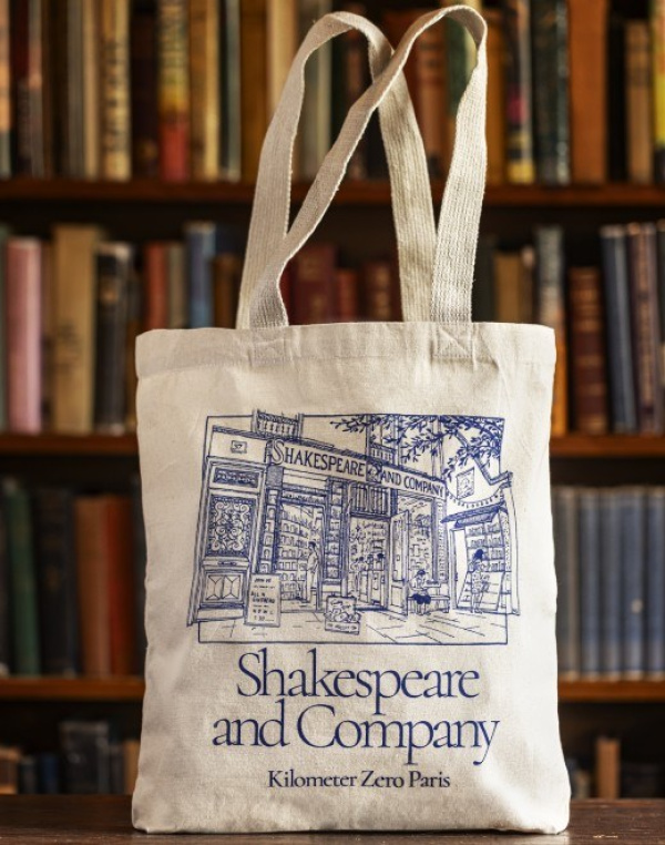Blue Façade Tote Bag | Shakespeare & Company