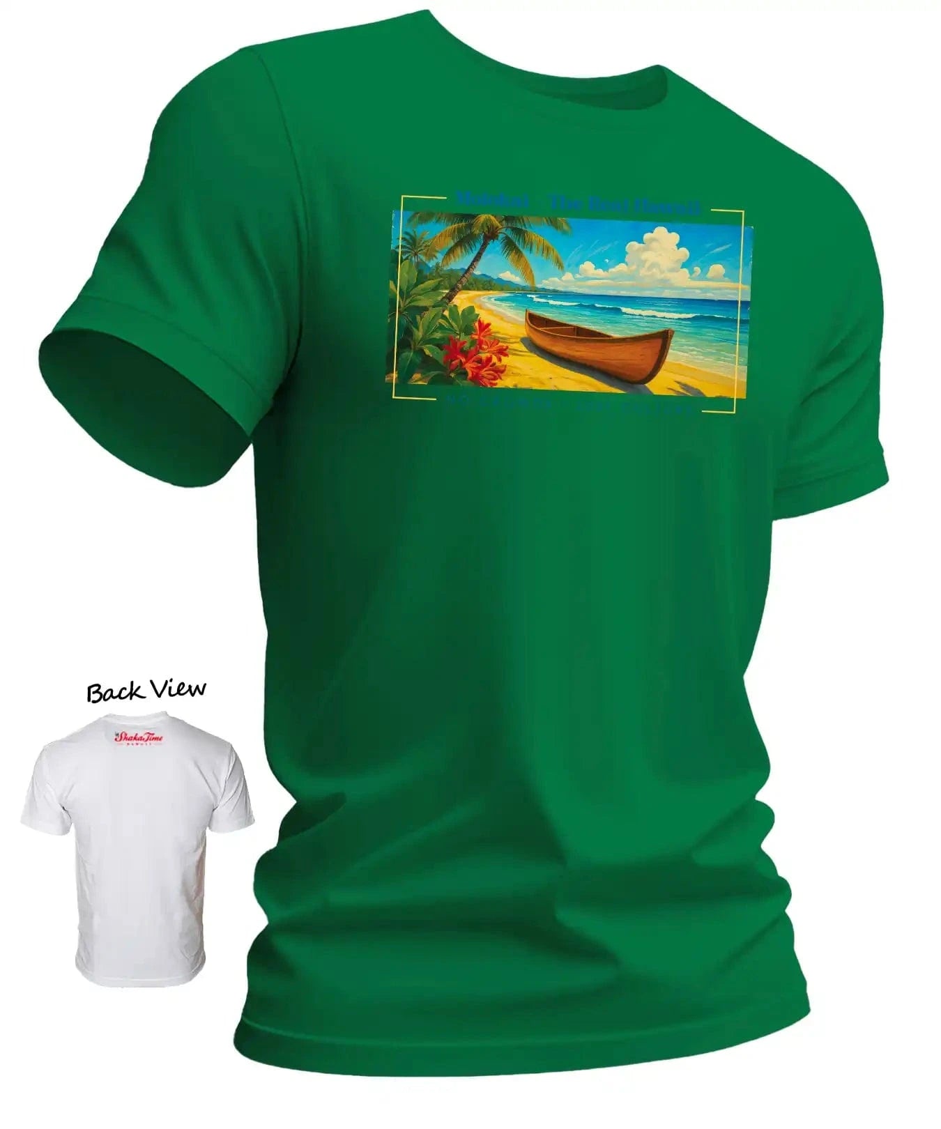Molokai No Crowds-Just Culture Hawaiian T-Shirt – Shaka Time Team