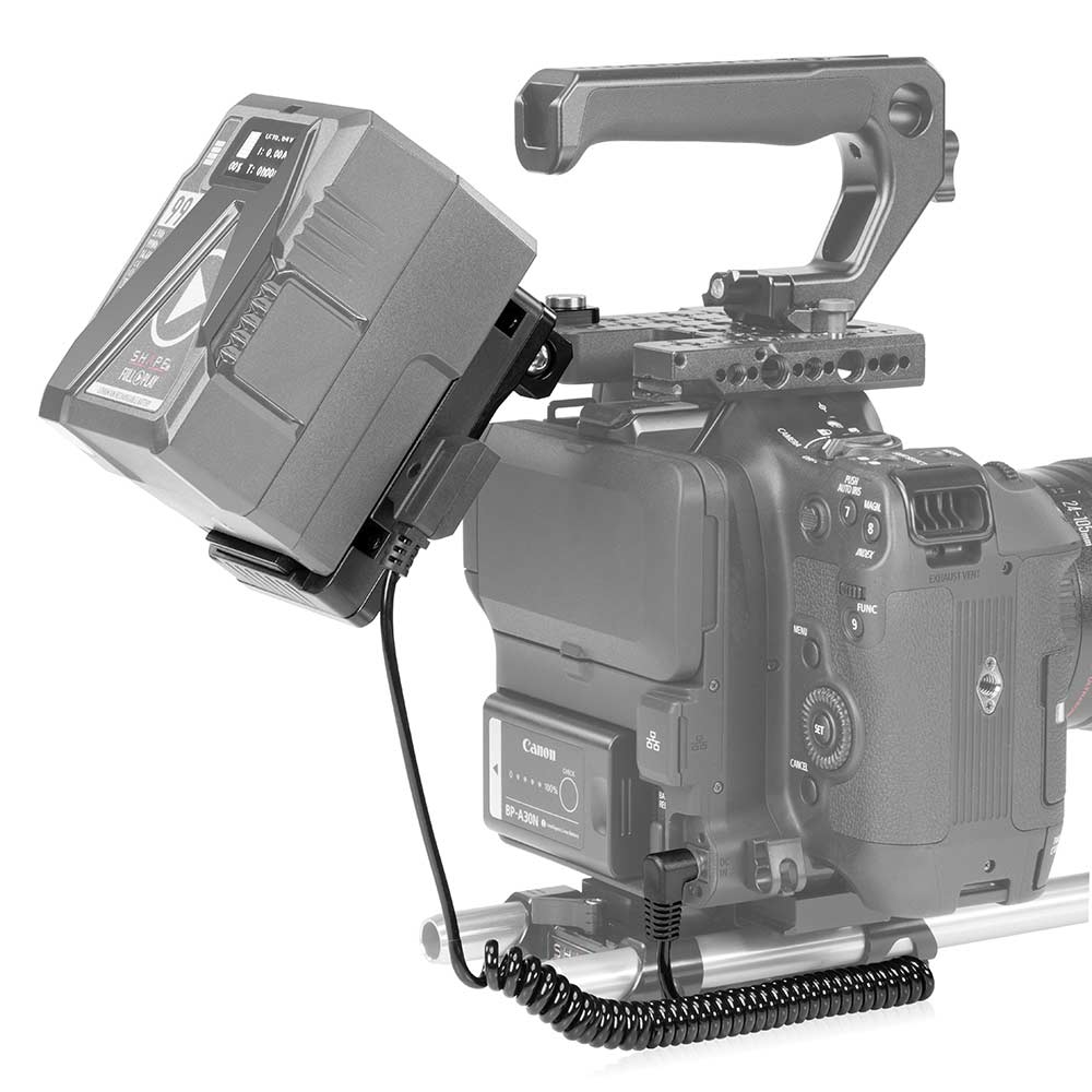 SHAPE Canon EOS C80 Mini V-Mount Pivoting Battery Plate – SHAPE wlb