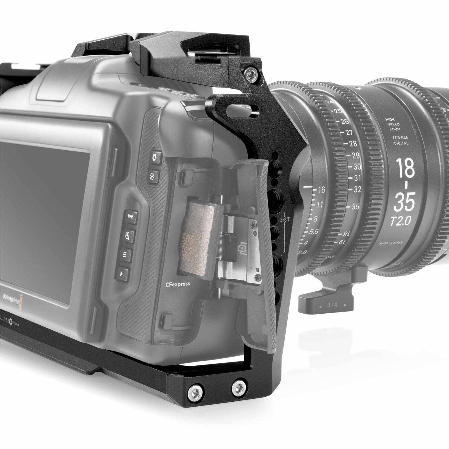 SHAPE Blackmagic Cinema Camera 6K/6K PRO/6K G2 Shoulder Mount