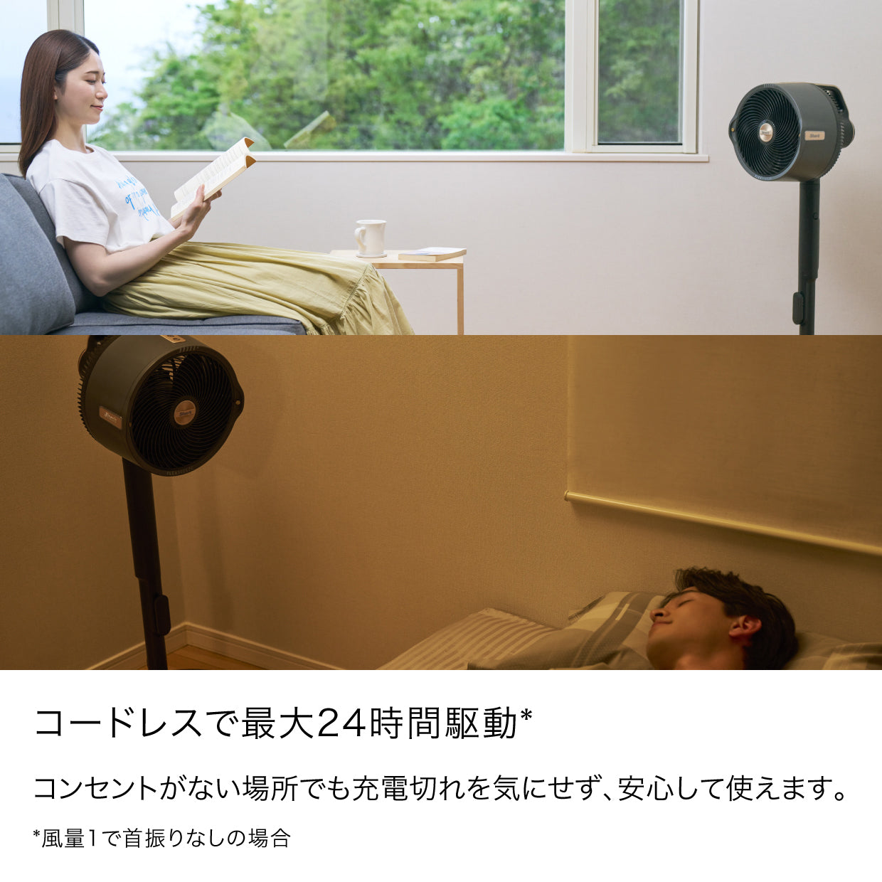 Shark FlexBreeze Pro Mist コードレスサーキュレーターファン FA302J