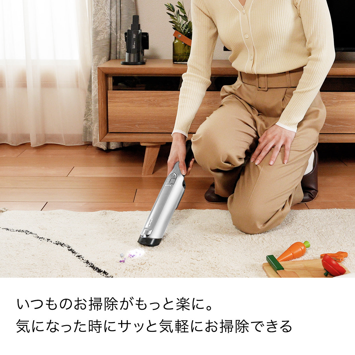 EVOPOWER EX 充電式ハンディクリーナー WV415J|WV415JWH|WV415JBR