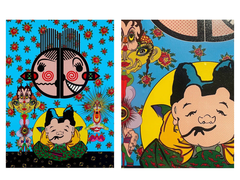 KEIICHI TANAAMI (田名網 敬一) WONDER POP – HATENA Chan – SH GALLERY