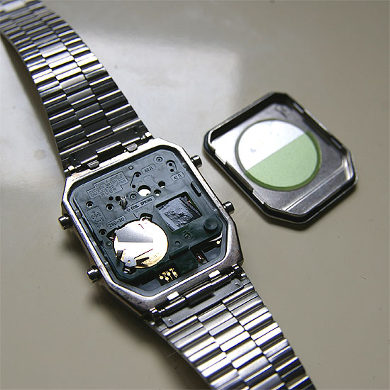 CITIZEN ANA-DIGI TEMP (シチズン アナデジテンプ) の電池交換と流通量