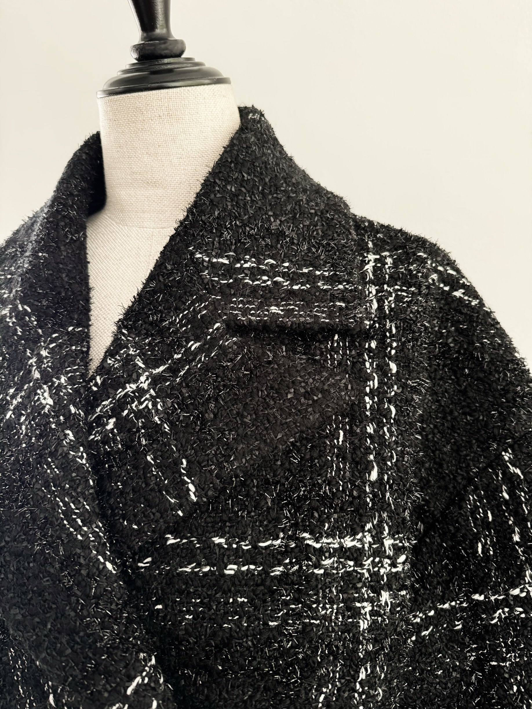 MONO boxy double coat – shéller / シェリエ