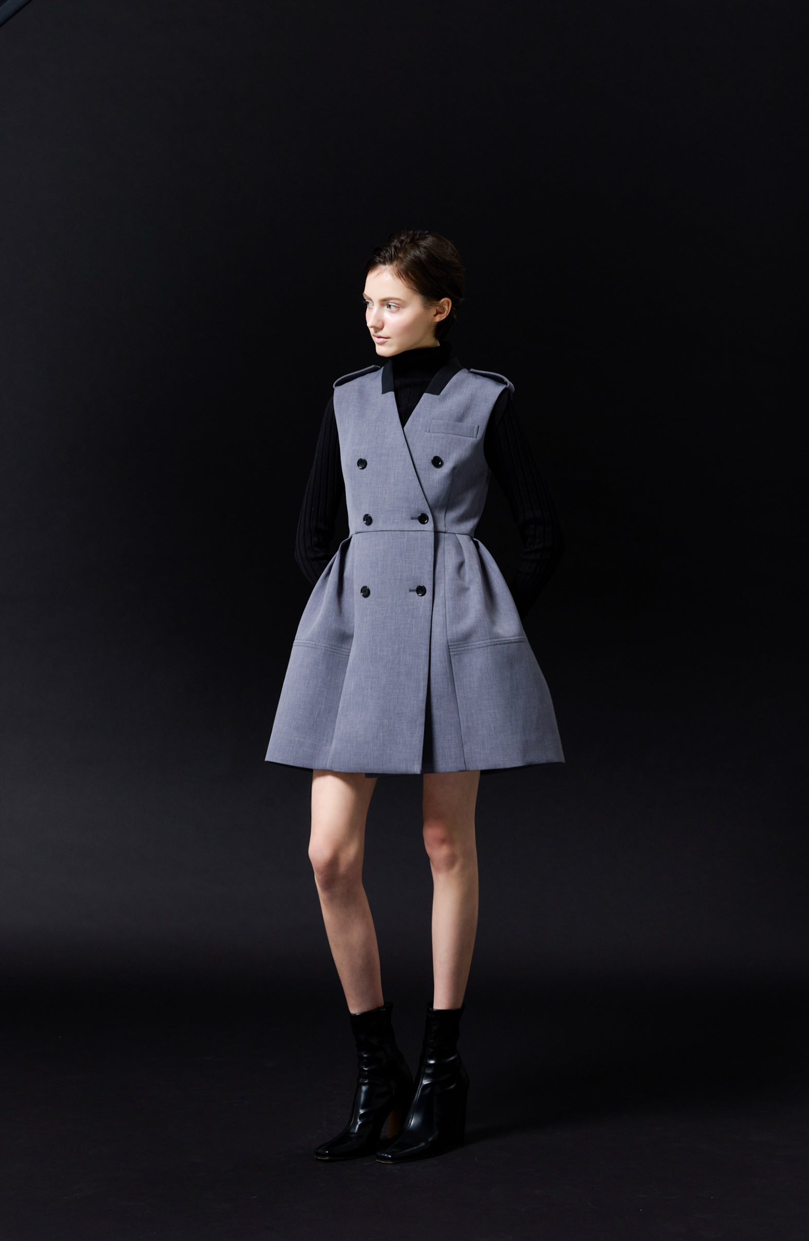 Jewel button cardigan – shéller / シェリエ