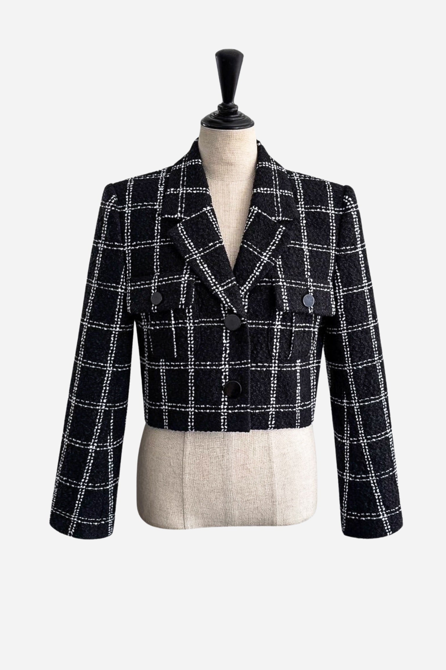 5th check tweed jacket – shéller / シェリエ