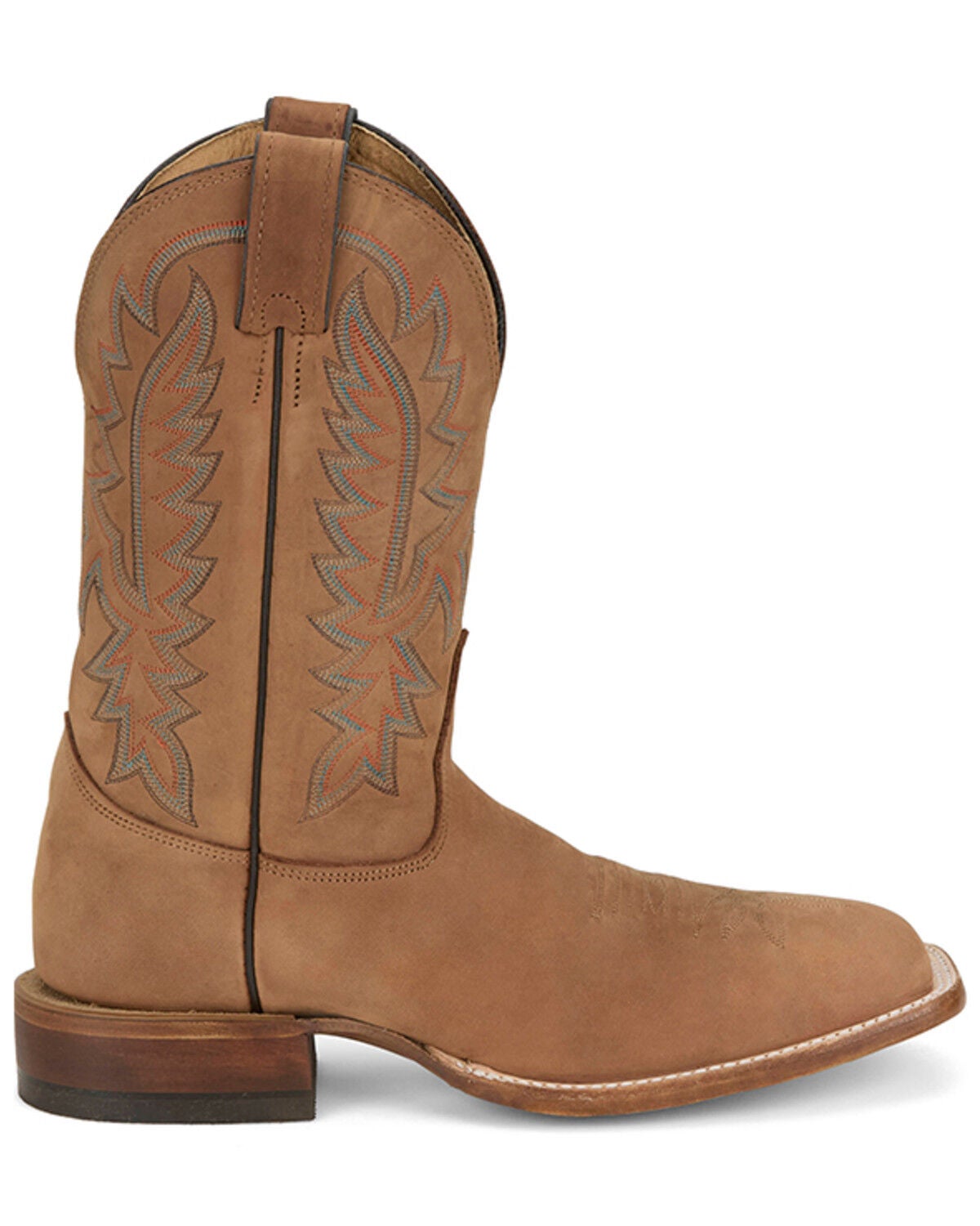 Justin Men's Rancho Western Boots - Broad Square Toe | Sheplers