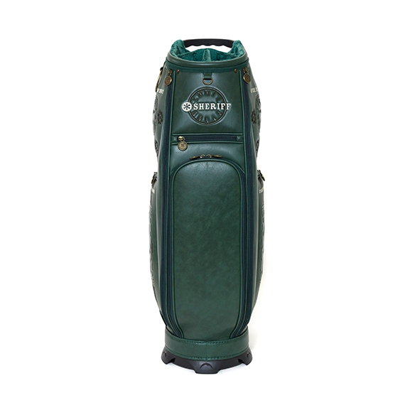 SAT-001CB.グリーン（合成皮革） – キャディバッグ・ゴルフバッグ
