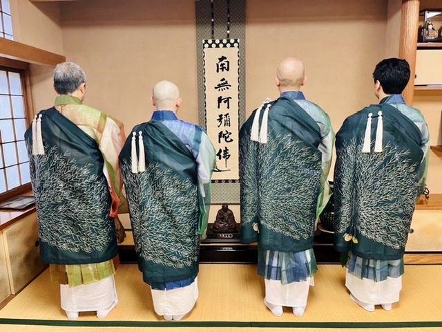 京友禅で孔雀の七条袈裟 | 島津法衣仏具店のブログ＆最新情報