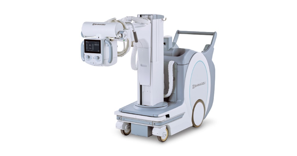 SHIMADZU] 簡便かつより正確な回診用X線撮影に貢献 回診用X線撮影装置
