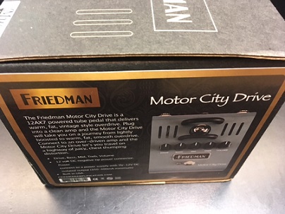 FRIEDMANの新作ペダル『Motor City Drive』が入荷致しました！！｜島村