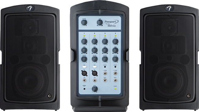 PA】New Fender 簡易PAシステム「Passport」シリーズ【スピーカー