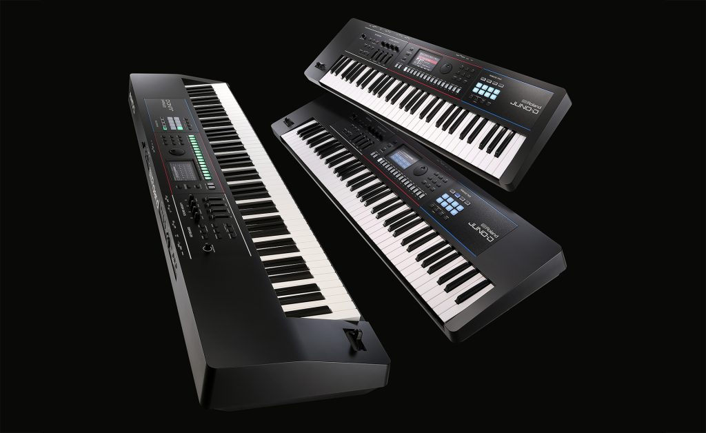 ROLAND 新 JUNO-Dバンド演奏に最適なライブキーボード「JUNO-D6