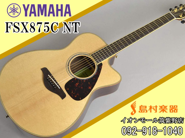 YAMAHA FSX875C/NT エレアコギター 【ヤマハ】｜島村楽器 イオンモール