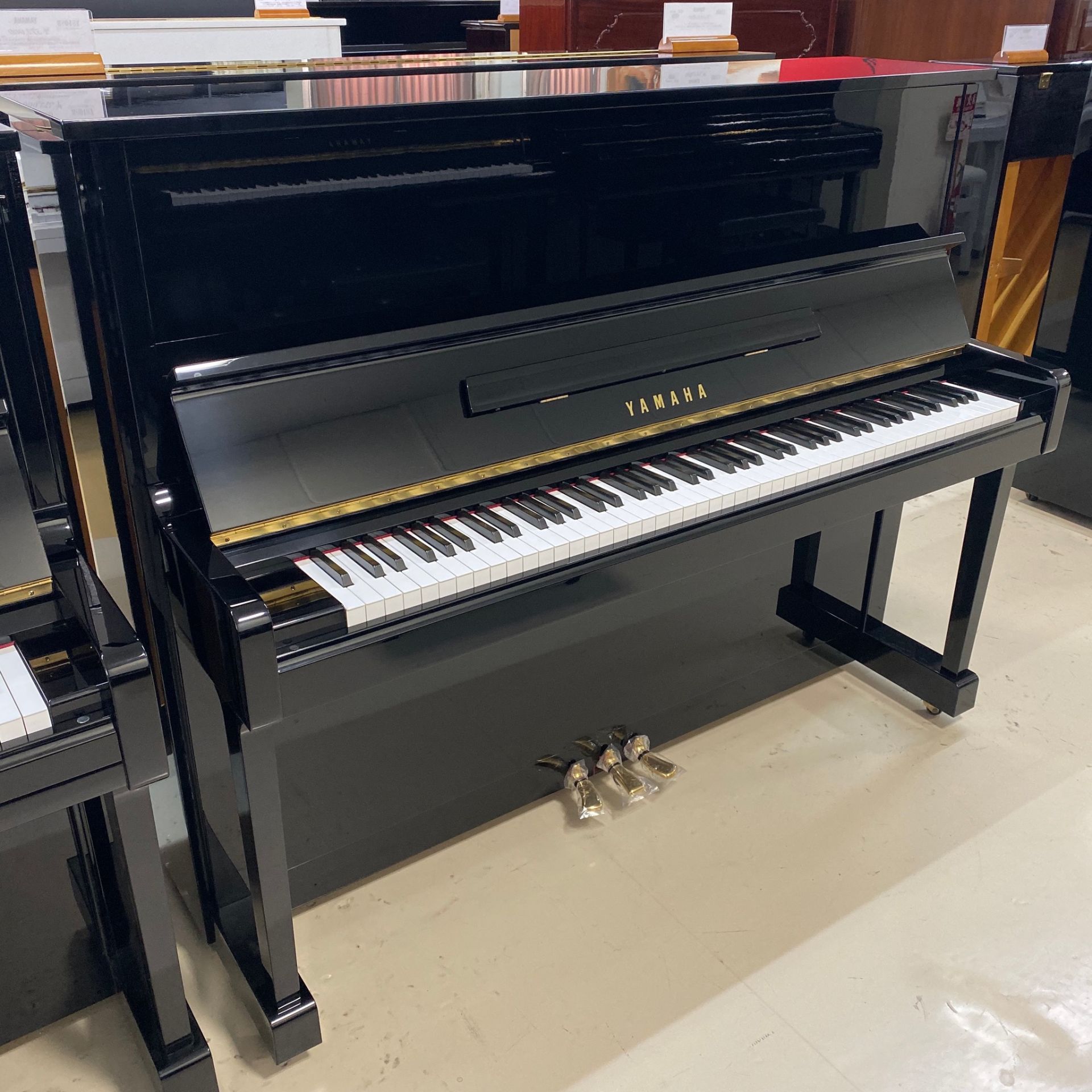 希少！1989年製 YAMAHA U10BL 鏡面黒 極上美品+KORGシステム 希少