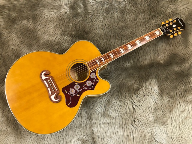 アコースティックギター】Epiphone / EJ-200SCE VN入荷情報！｜島村