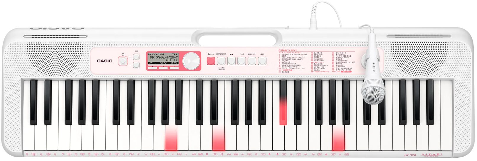 キーボード】CASIO/LK-320光る鍵盤｜島村楽器 イオンモール秋田店