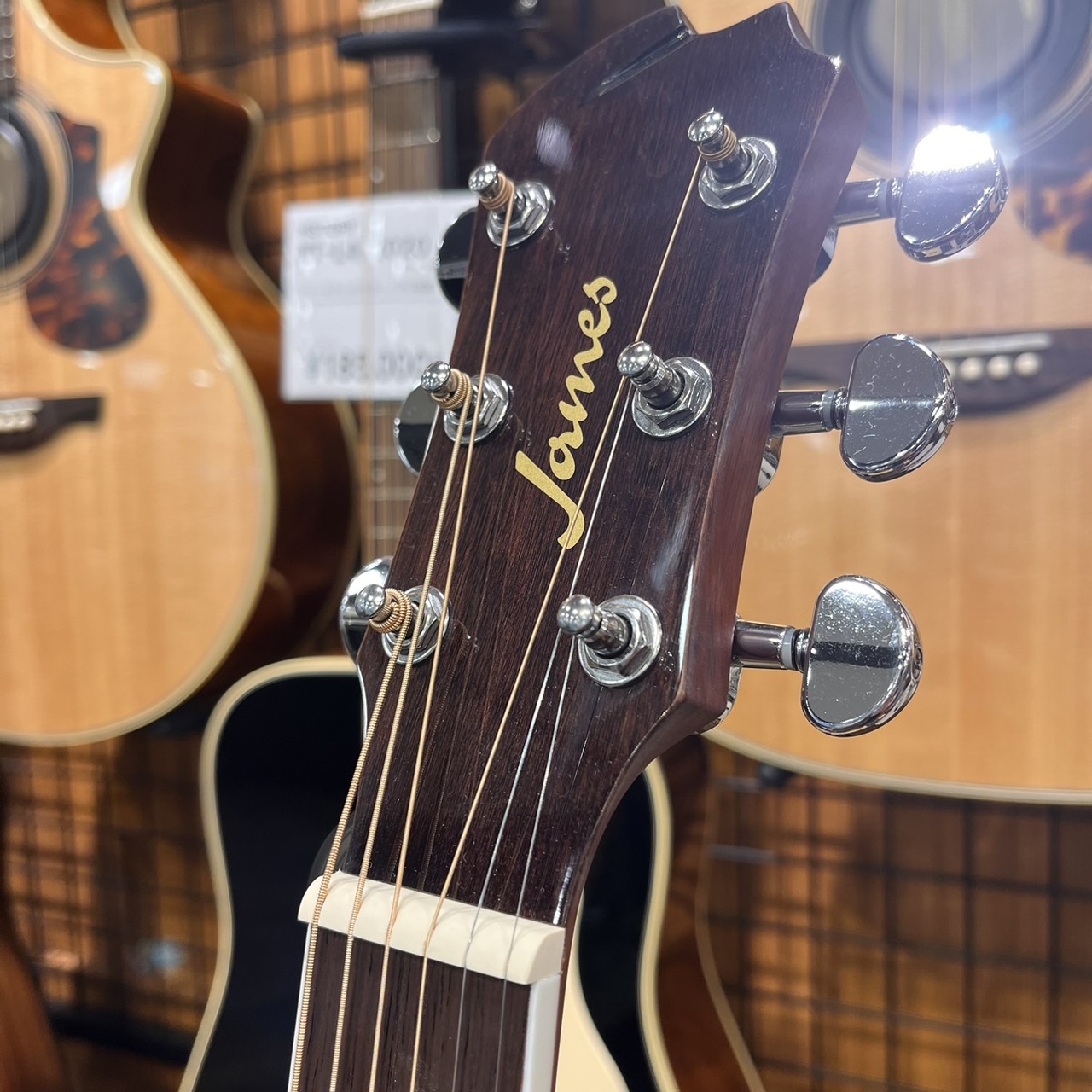 アコースティックギター】初心者の方にもオススメ！Jamesのご紹介