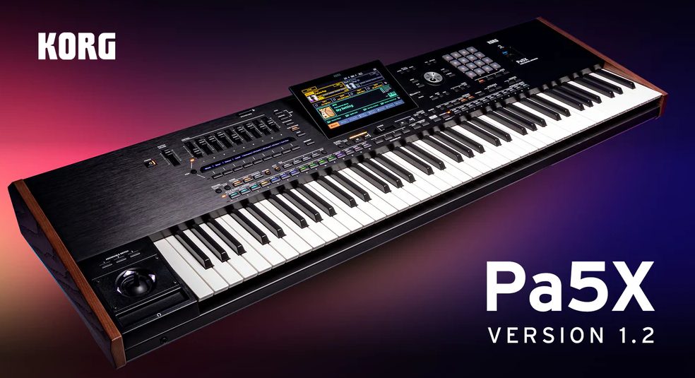 新製品】KORG Pa5X フラグシップキーボード61鍵盤モデル。｜島村楽器